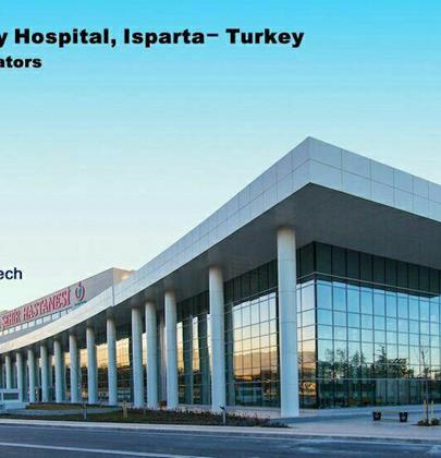 بیمارستان شهر اسپارتا،اسپارتا،ترکیه.